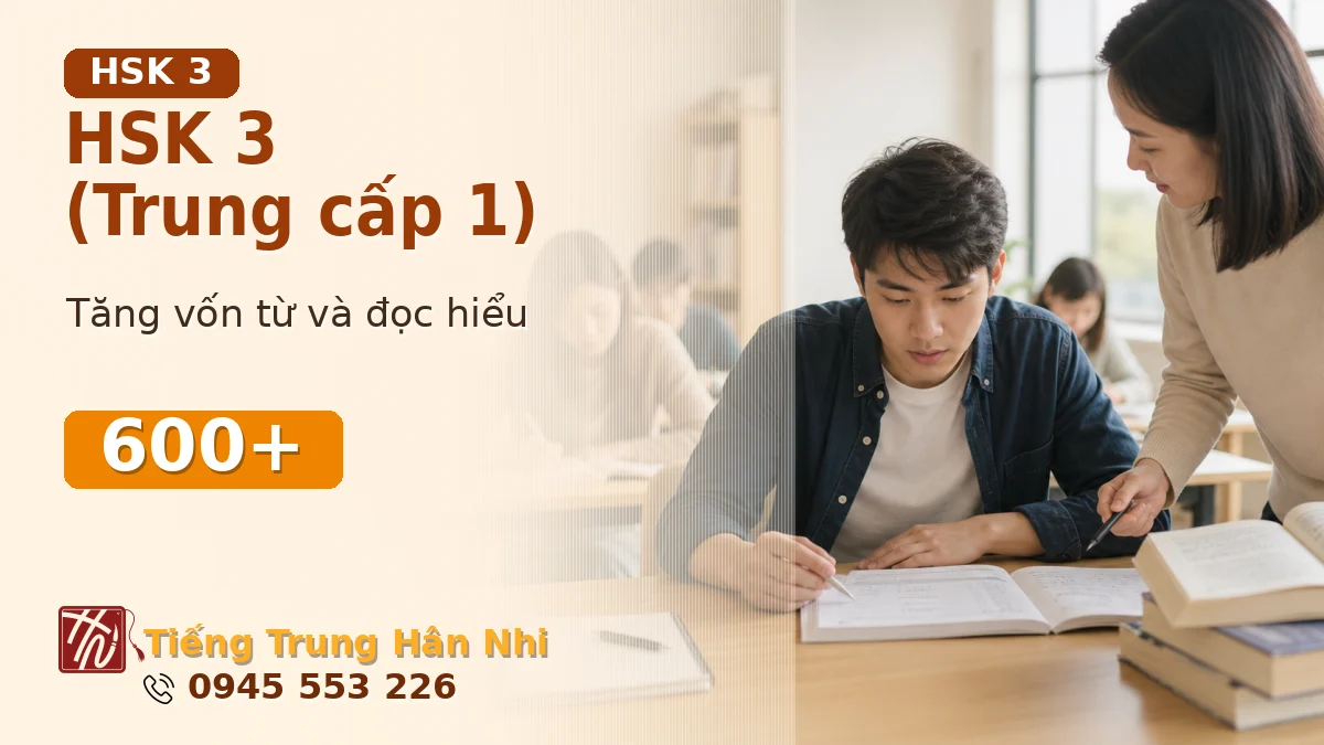 HSK 3 (Trung cấp 1)