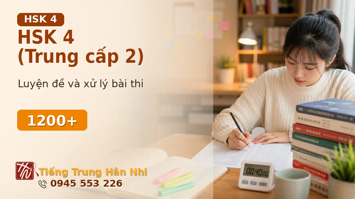 HSK 4 (Trung cấp 2)