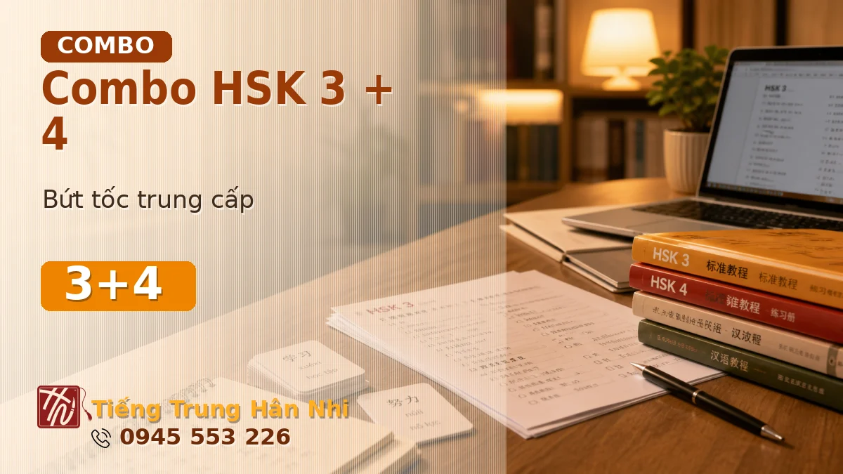 Combo HSK 3 + 4