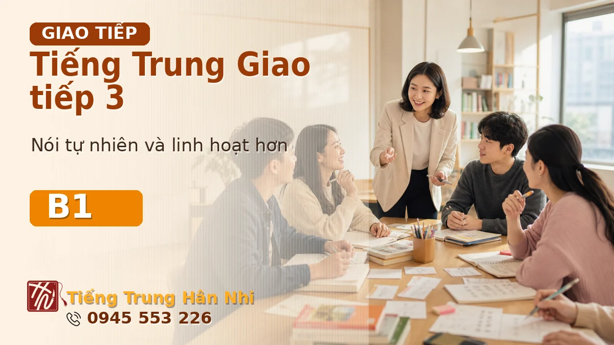 Tiếng Trung Giao tiếp 3
