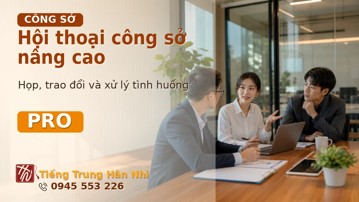 Hội thoại công sở nâng cao