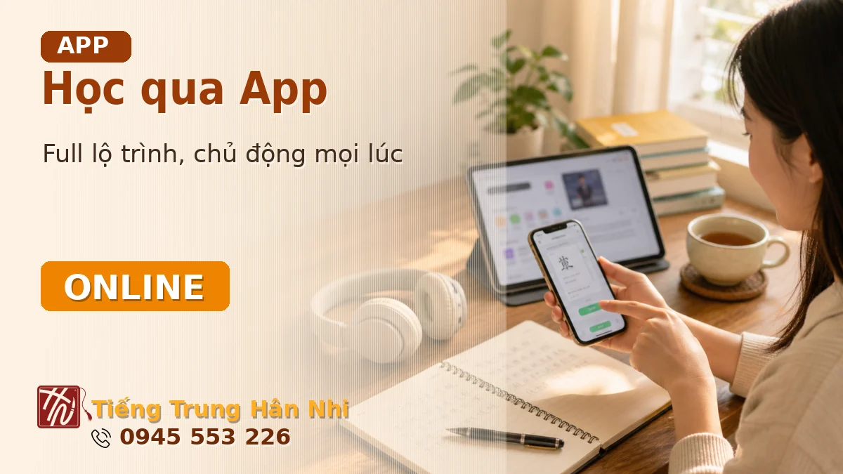 Học qua App (Full lộ trình)